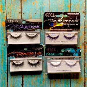 Set of 4 Ardell Strip Lashes NEW!!